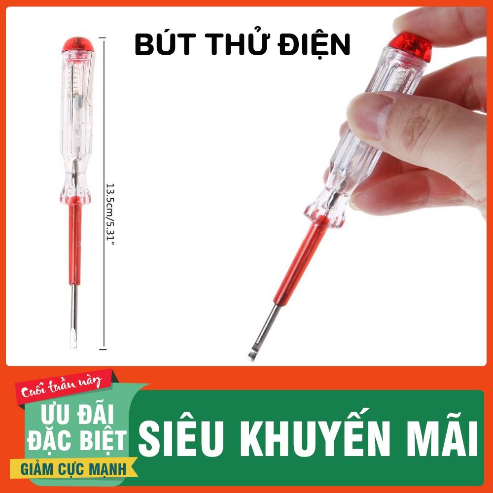 Bút Thử Điện Đa Năng 100-500V TIỆN DỤNG - Bút đo điện áp có đèn báo