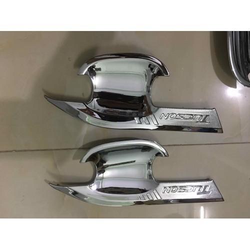 Ốp Hõm Cửa DÀNH CHO Xe Hyundai Tucson 2016 2017 2018 2019 2020 Mạ Crom