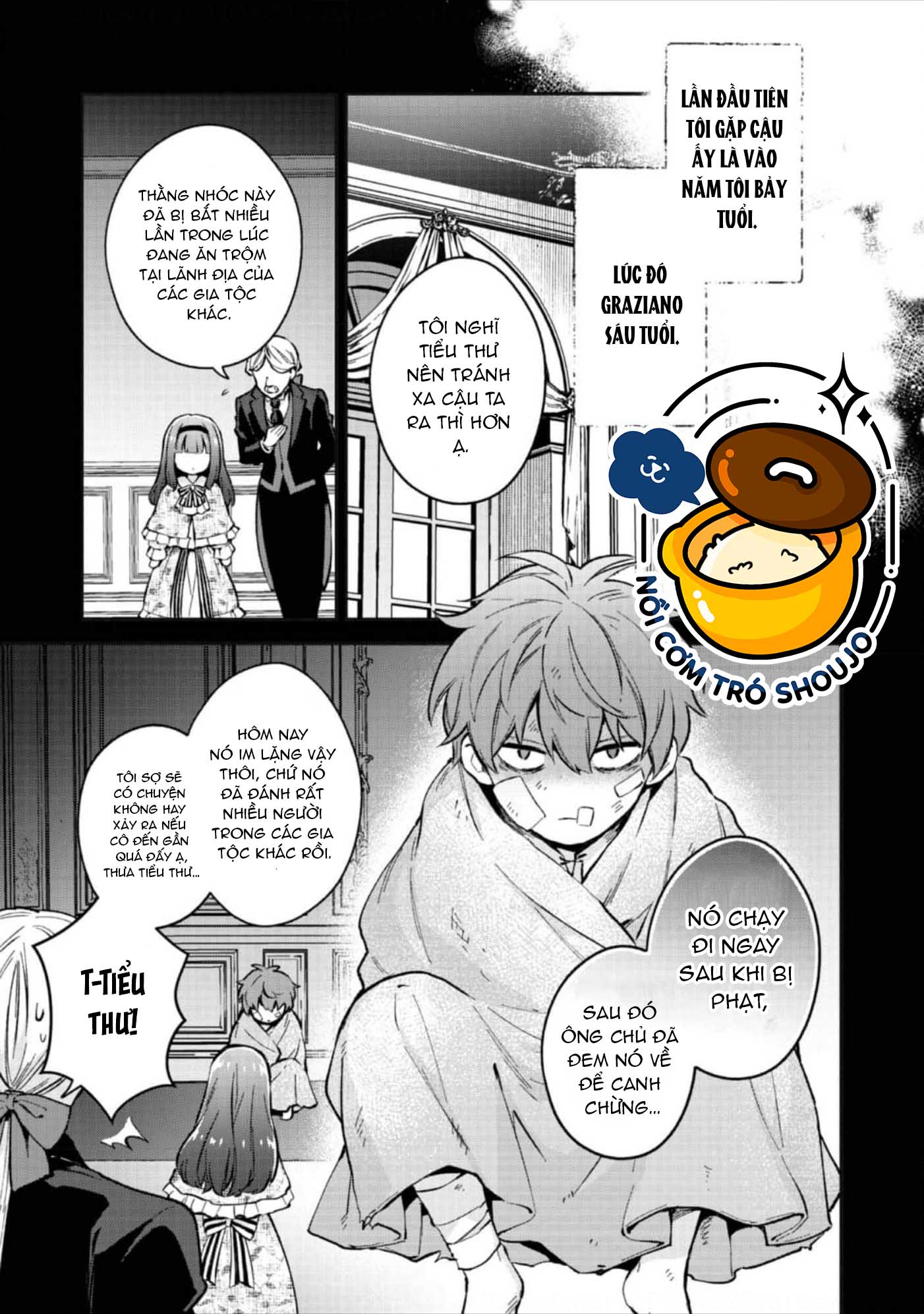 Cháu Gái Cưng Của Mafia, Sau Khi Chuyển Sinh Lại Trở Thành Đại Tiểu Thư Xã Hội Đen Trong Game Otome chapter 4 - Trang 8