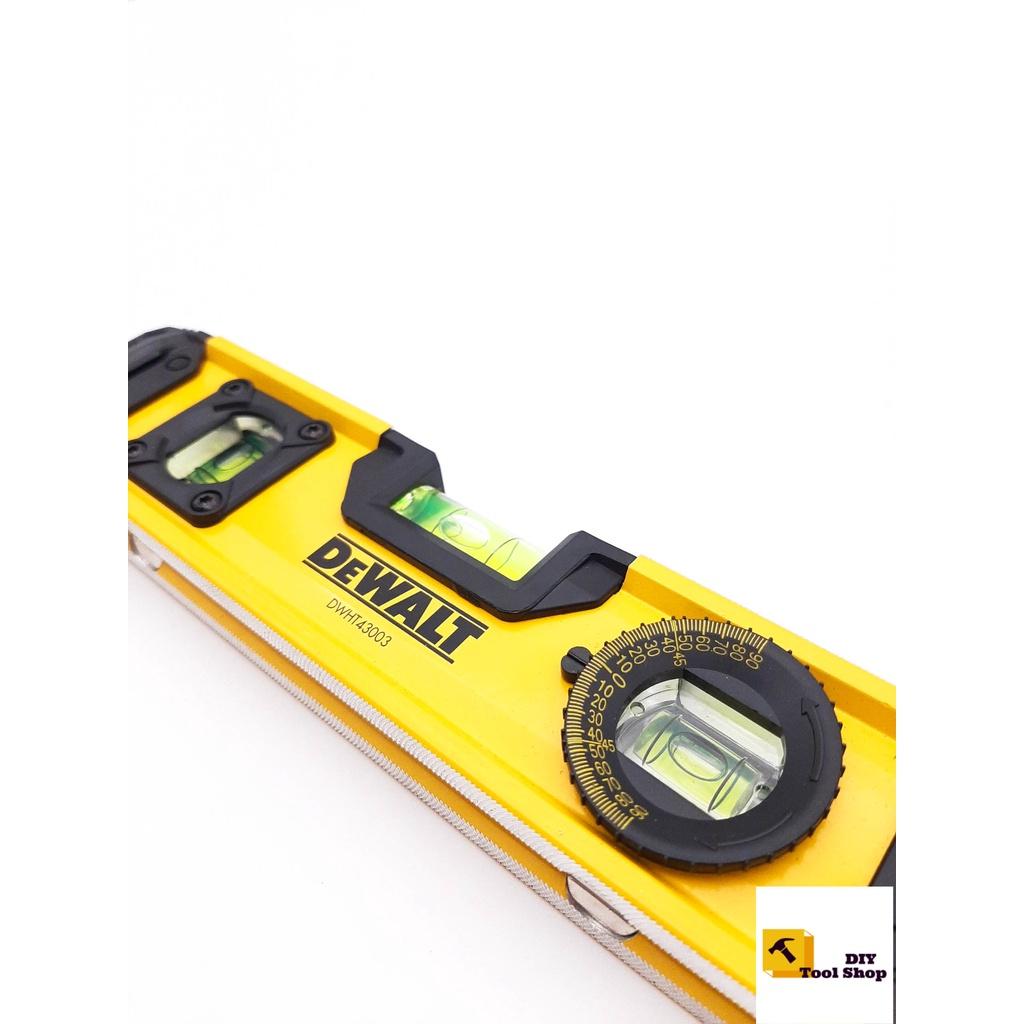 Thước thủy Dewalt 25cm có từ tính DWHT43003 - Chính hãng