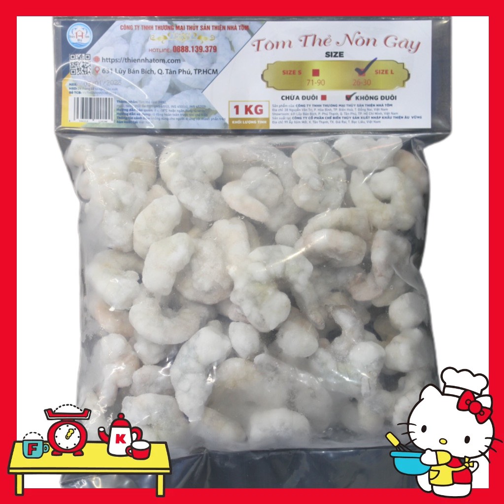 Tôm Thẻ Nõn Gãy(Broken Meat) - size71-90pcs