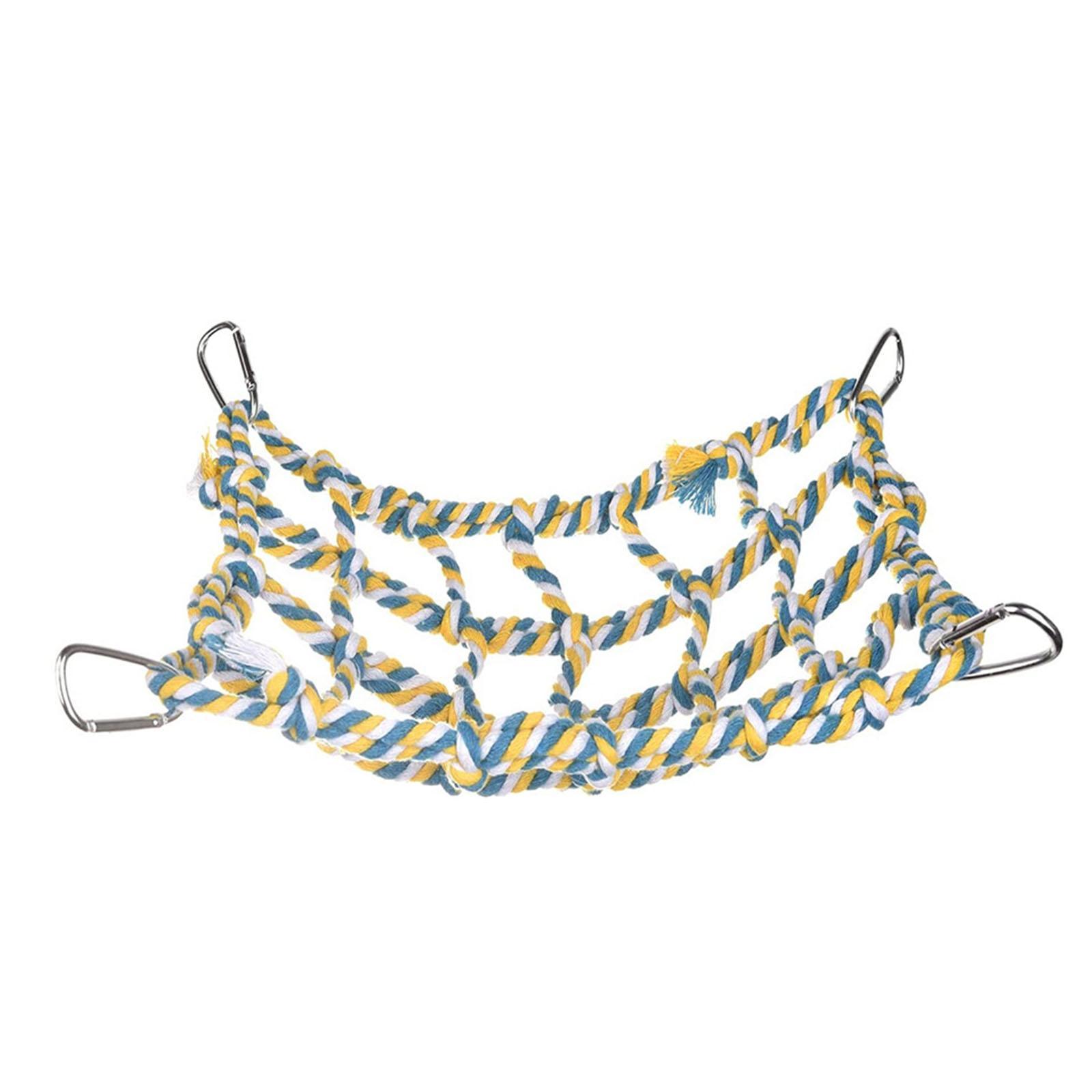 Hamster Hammock rope Small Bird Hammock Parrot Hammock for Cockatiel