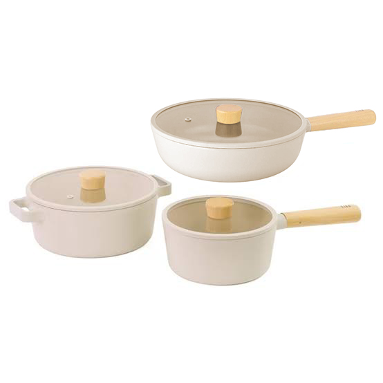 Bộ nồi chảo Neoflam Fika 3 món