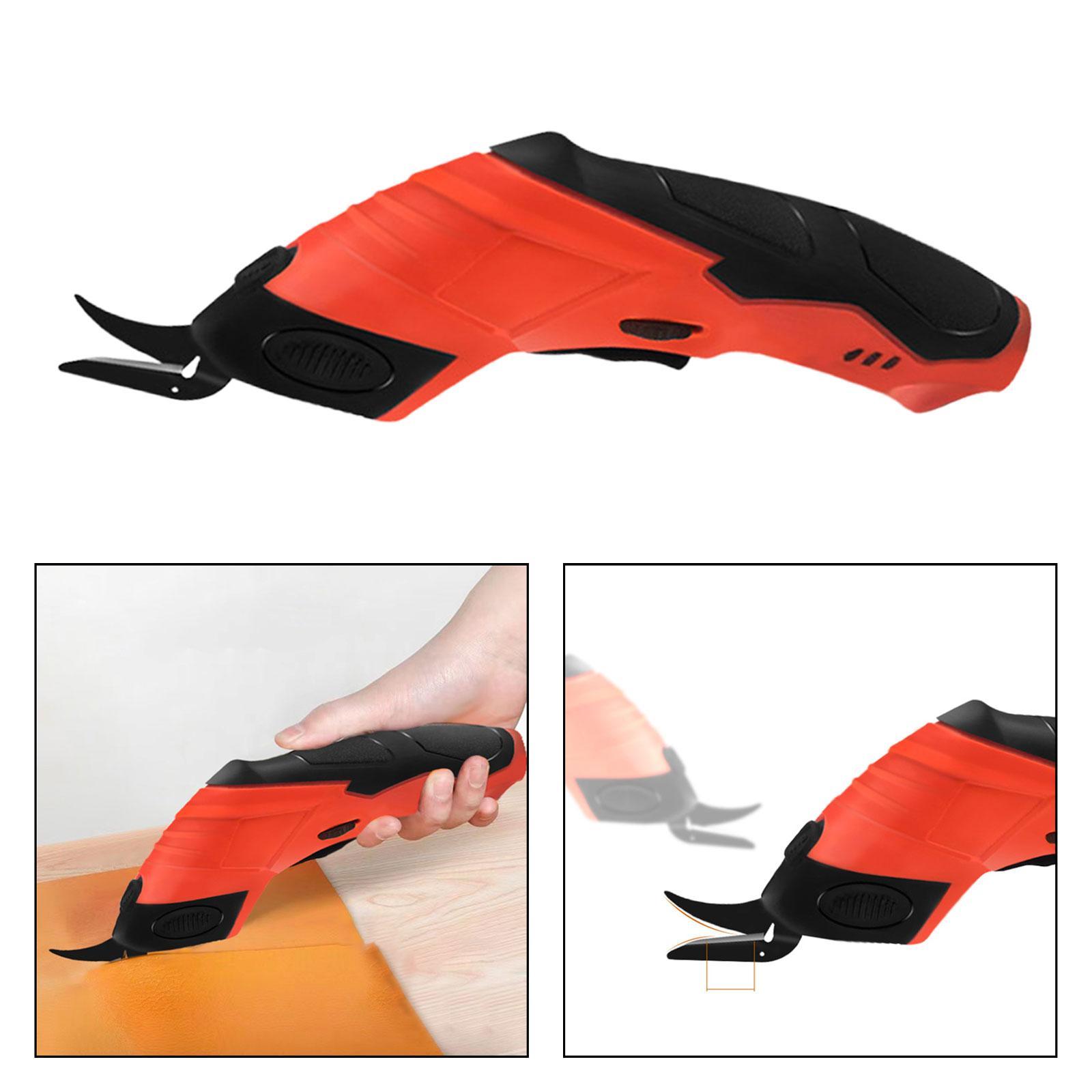 Cordless Electric Scissors Small Tailor Scissors for Rubber Clothing Leather