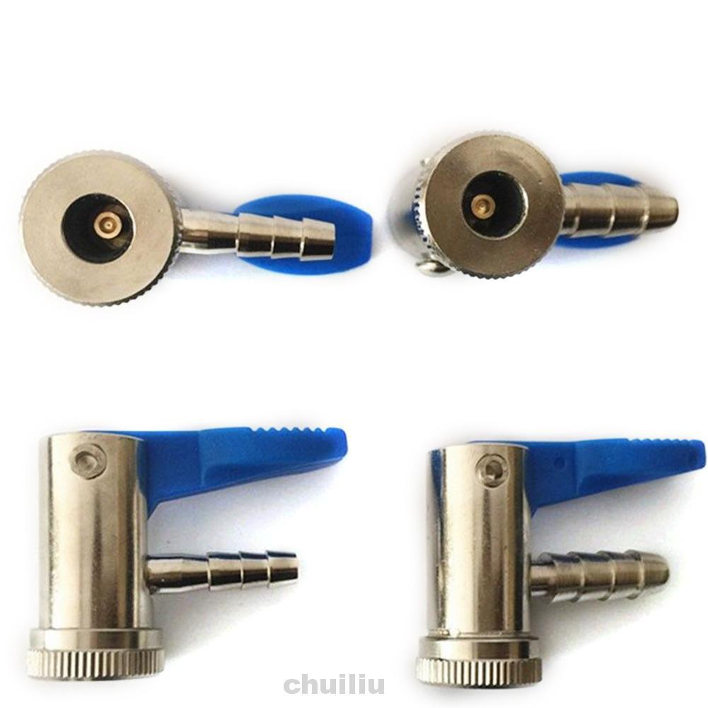 Đầu Nối Ống Bơm Khí 6mm 8mm Mạ Niken