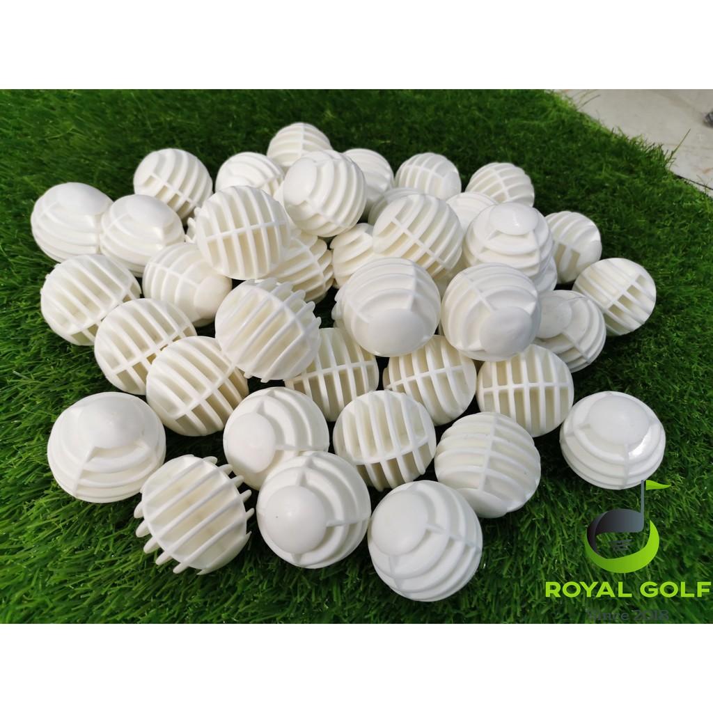 COMBO Bóng Tập Golf Nhựa Rãnh 10 Qủa