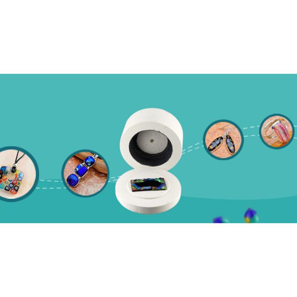 7-Set Microwave Kiln &amp; Stained Fusing Glass &amp; Ceramic Fiber Kiln Paper Tool