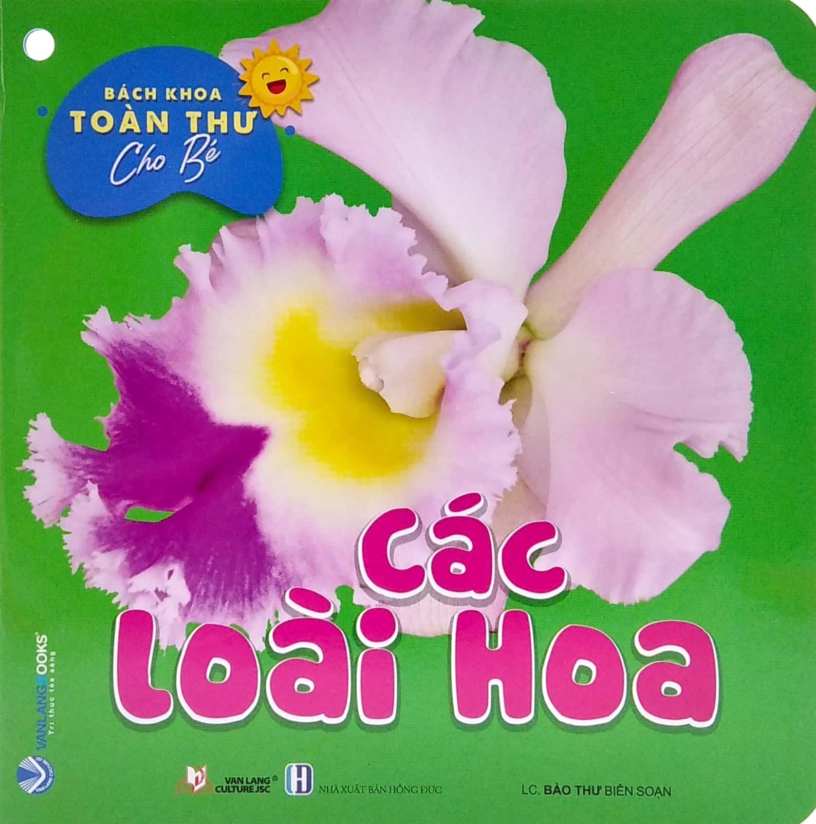 Bộ Bách Khoa Toàn Thư Cho Bé - Các Loài Hoa (Bộ 5 Cuốn)