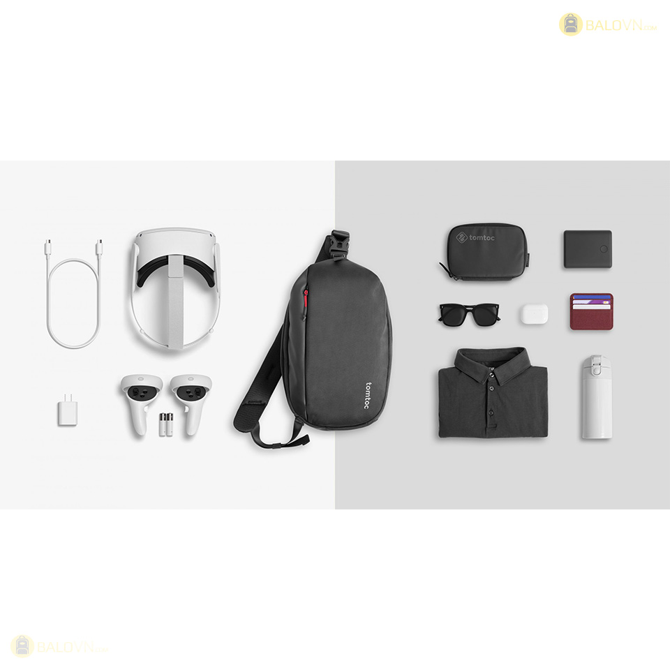 Túi đeo chéo Tomtoc A0530D1 Meta/Oculus Quest 2 Sling Bag