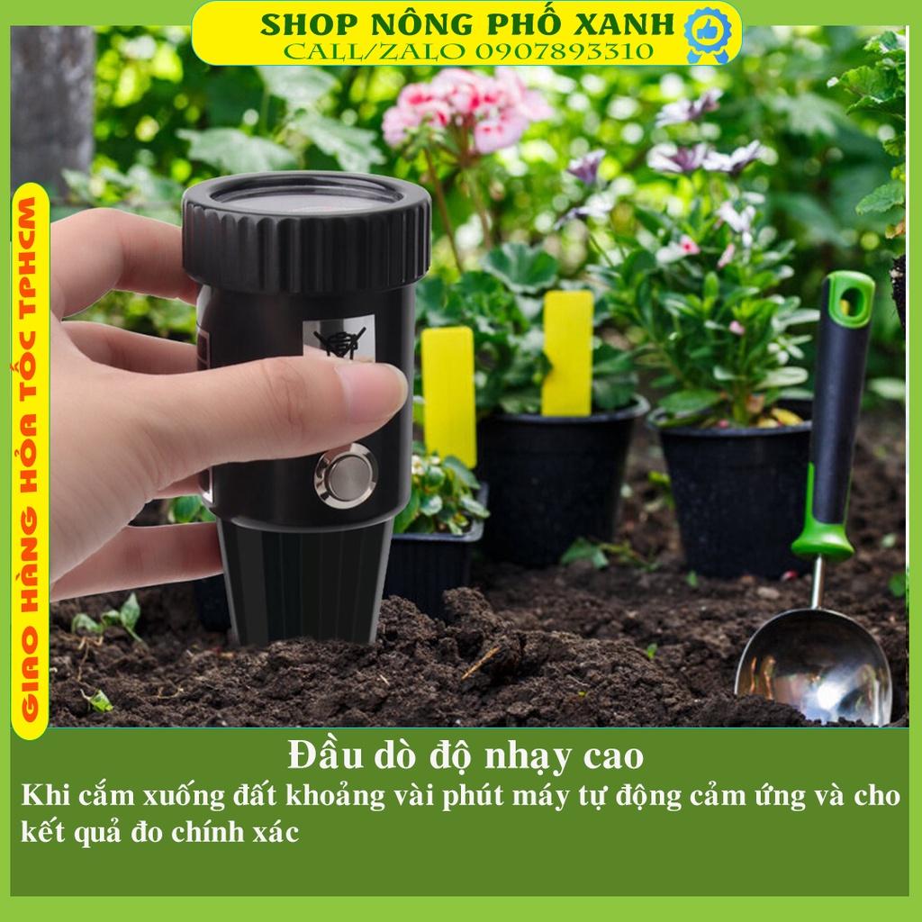 Máy Đo Độ PH Và Độ Ẩm Đất VT-05N, Dùng đo độ PH cho vườn cây ăn trái, trồng lúa, cây công nghiệp phiên bản mới nhất