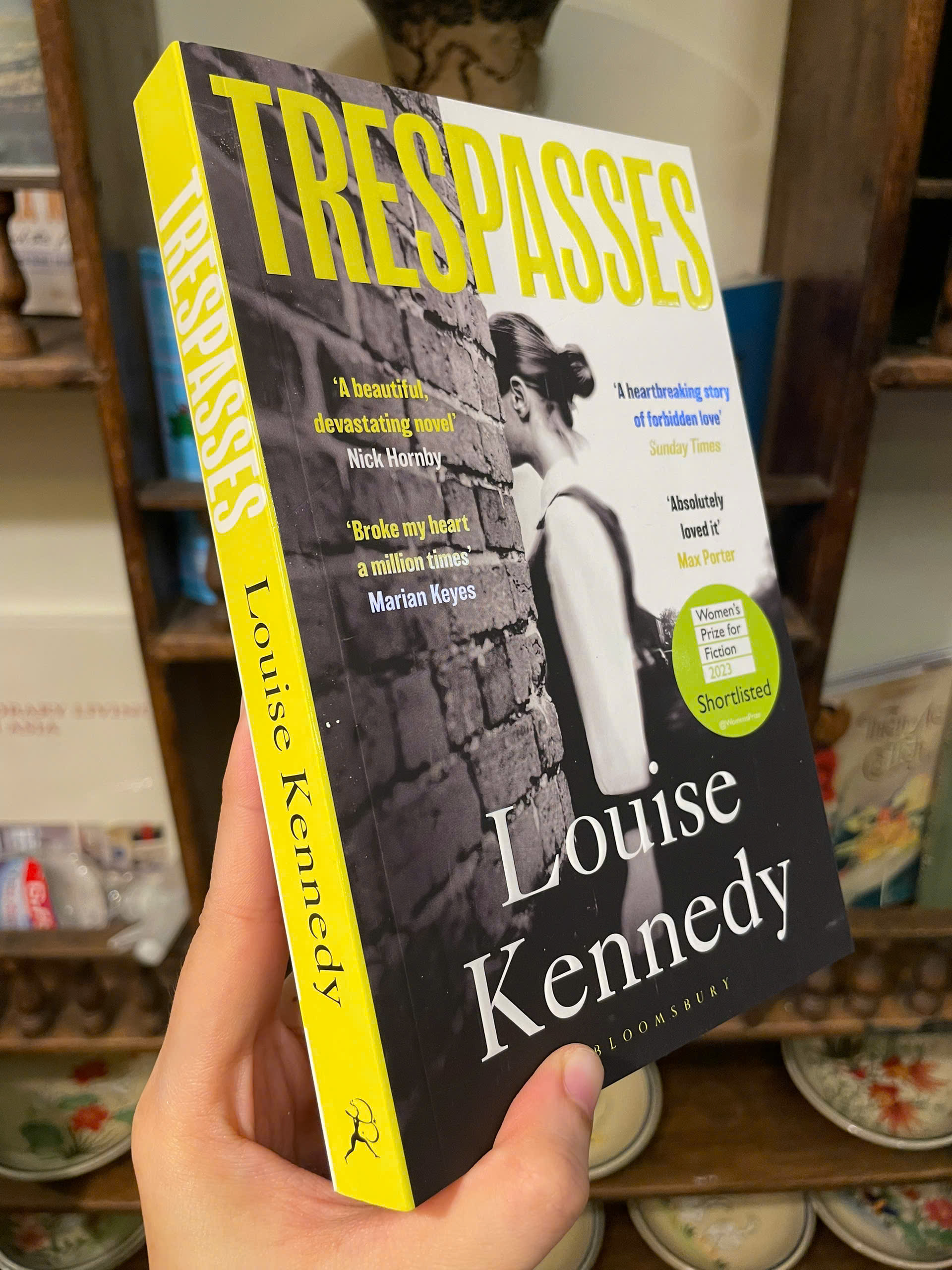 Sách - Trespasses (The Times Number One Bestseller) by Louise Kennedy | English Comtemporary Fiction