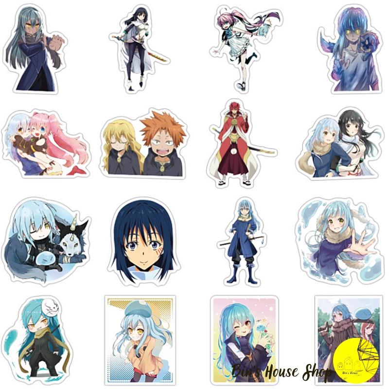 Bộ Sticker - Miến Dán Siêu Kute - Họa Tiết The Tensei Shitara Slime Datta Ken