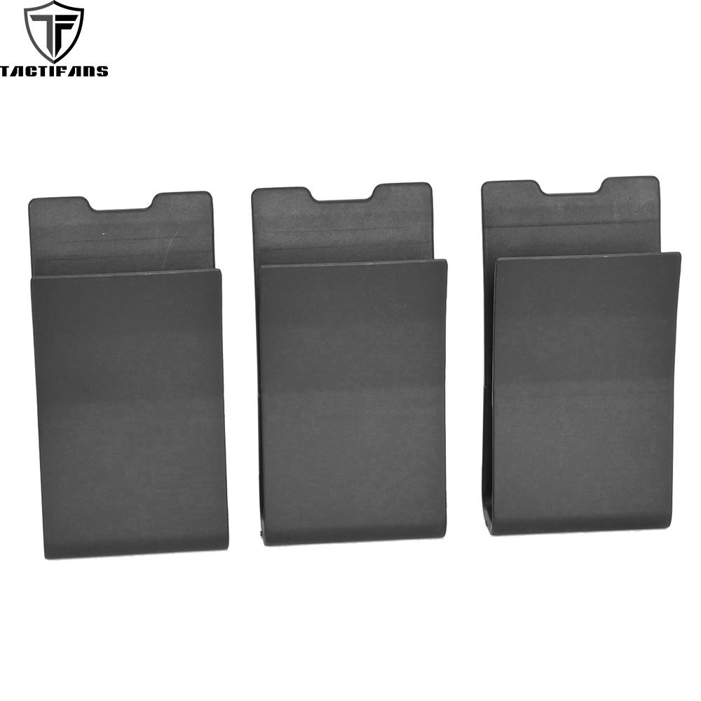 Tactifans 3PCS Mag chèn tạp chí Túi săn Nylon Kydex M4 5.56 Quân đội Airsoft Thiết bị Paint