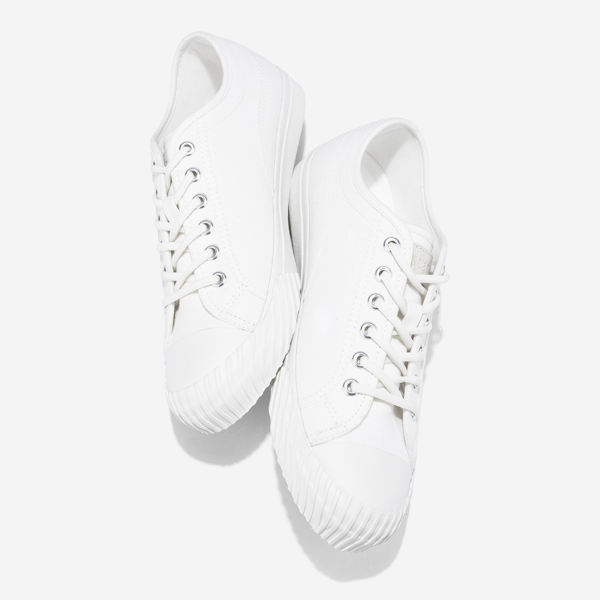 Vascara Giày Sneaker Vải Canvas Giấu Dây - SNK 0076