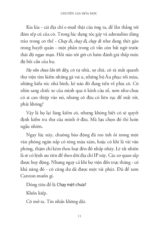 Chuyên Gia Hóa Học (The Chemist) - Stephenie Meyer