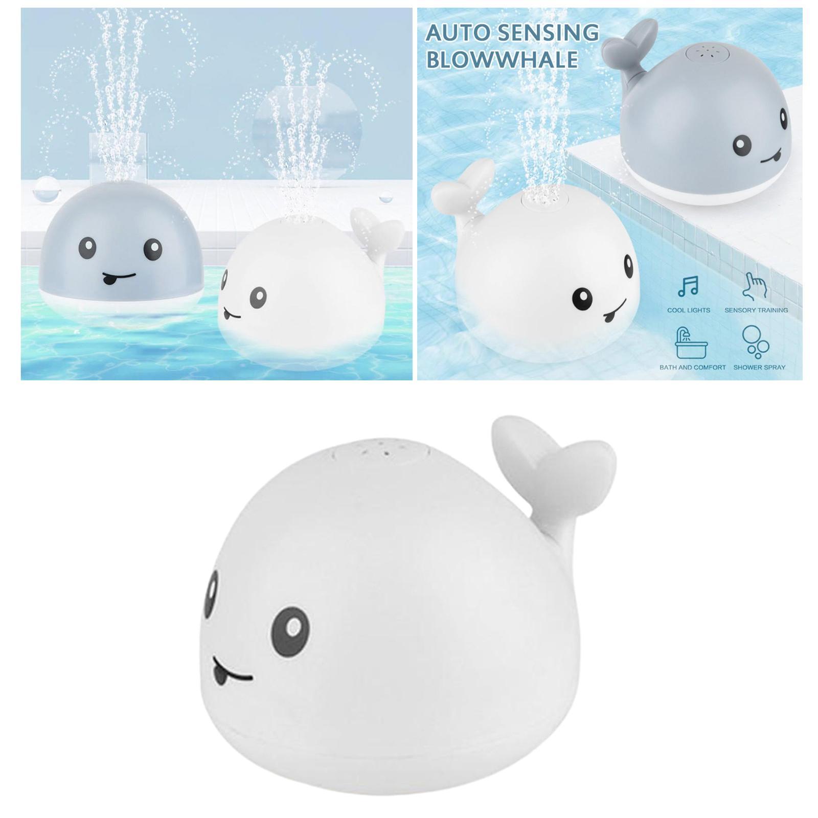 Baby Bath Toys Automatic Electric  Sprinkler Baby Bath Toys White