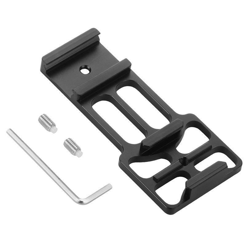 Phong cách mới nhất và sản phẩm mới Phụ kiện hợp kim nhôm cho máy ảnh thể thao GoPro Đường ray dẫn hướng 20MM Bộ cố định kết nối đường ray nhôm CNC phiên bản tối ưu hóa