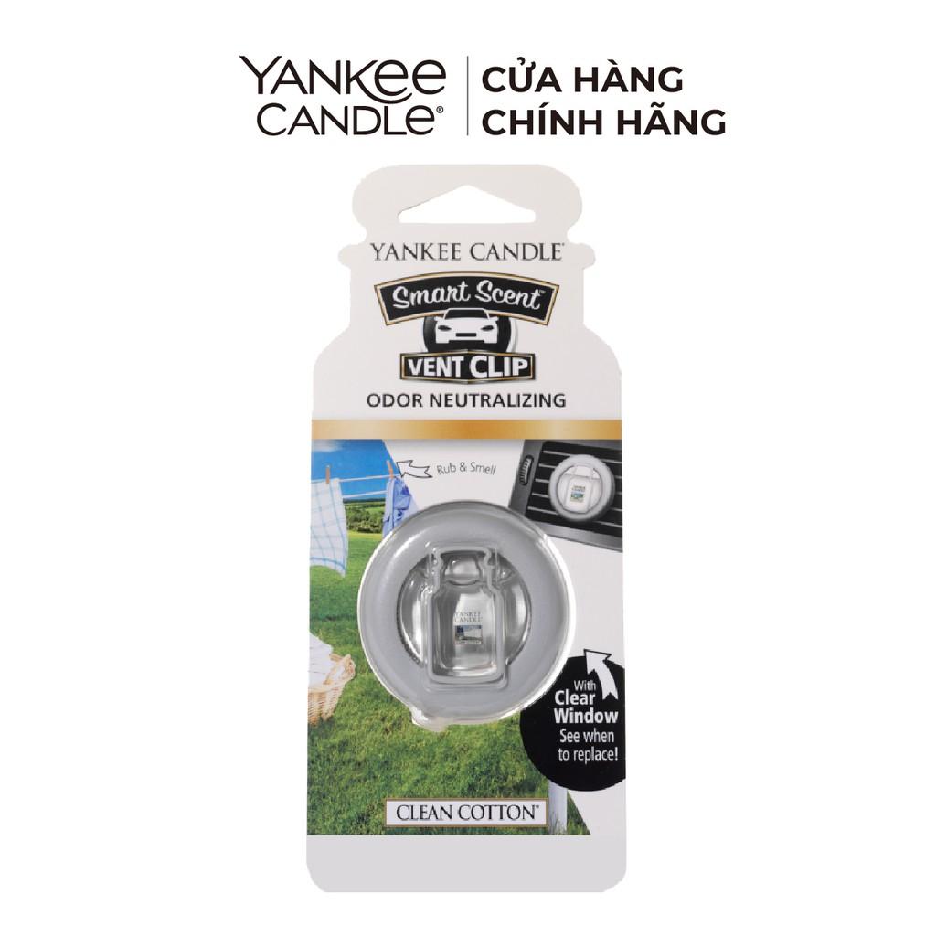 Kẹp thơm xe Yankee Candle - Clean Cotton