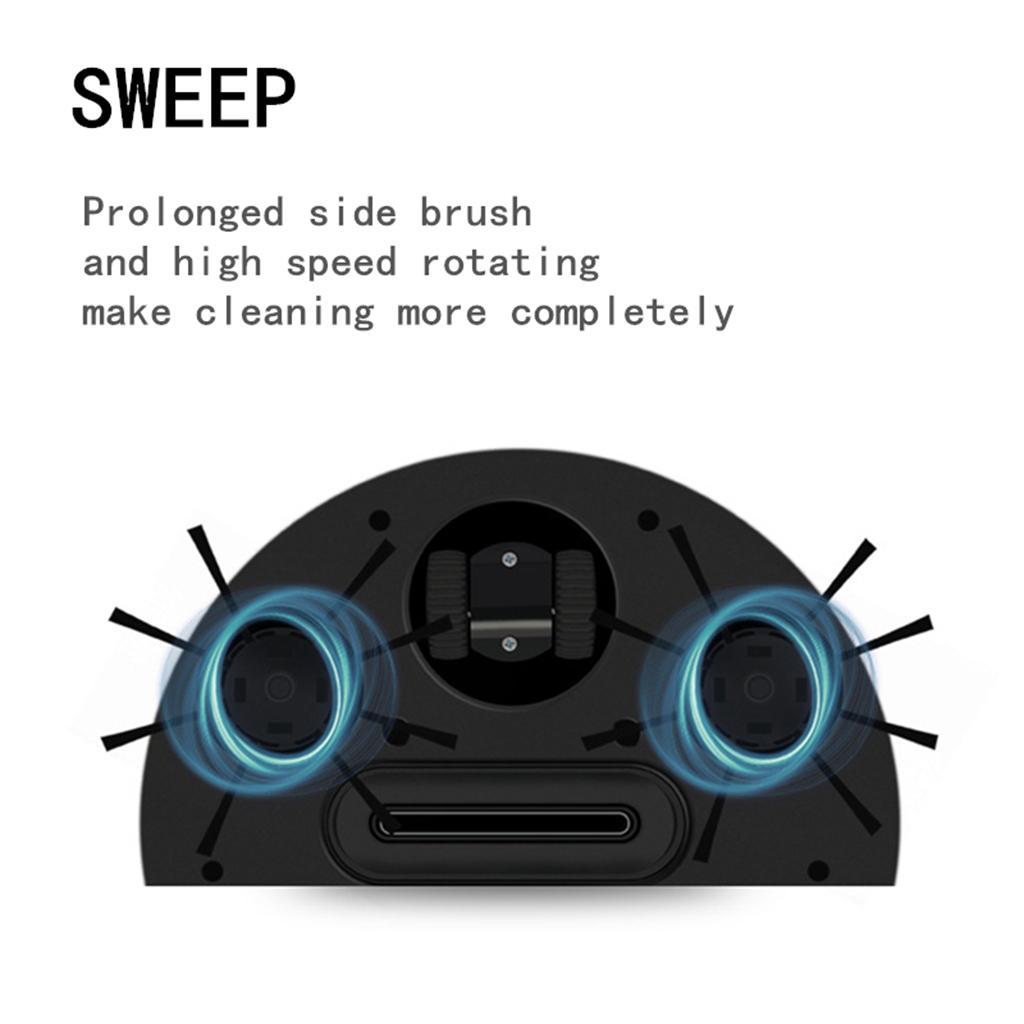 3 in 1 Intelligent Mopping Sweeping Vacuum Cleaner Robot Wet&Dry - EU Plug