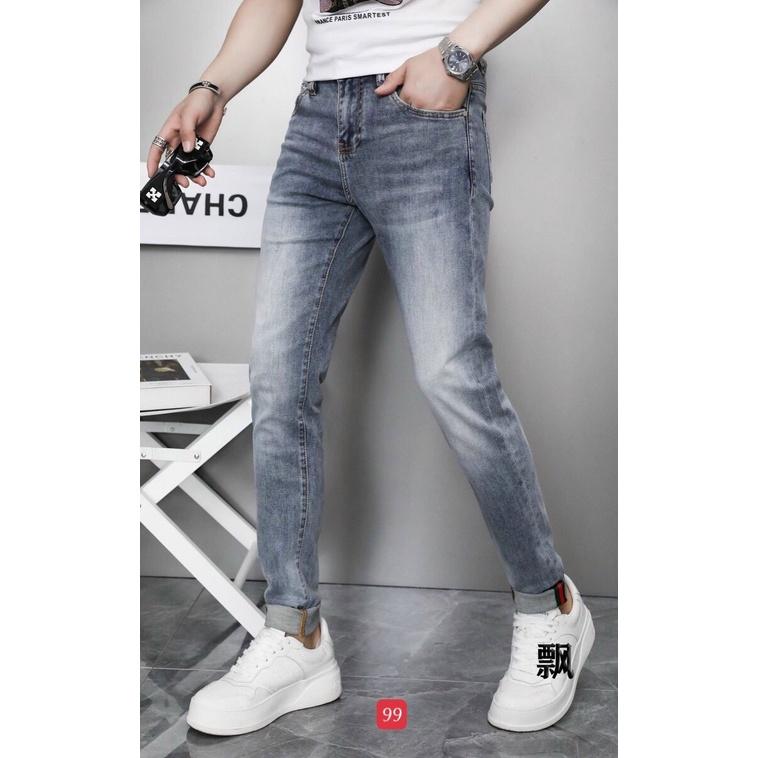 Quần jean nam trơn cao cấp vải jean co dãn hàng chuẩn shop Phuongnamshop20 61c