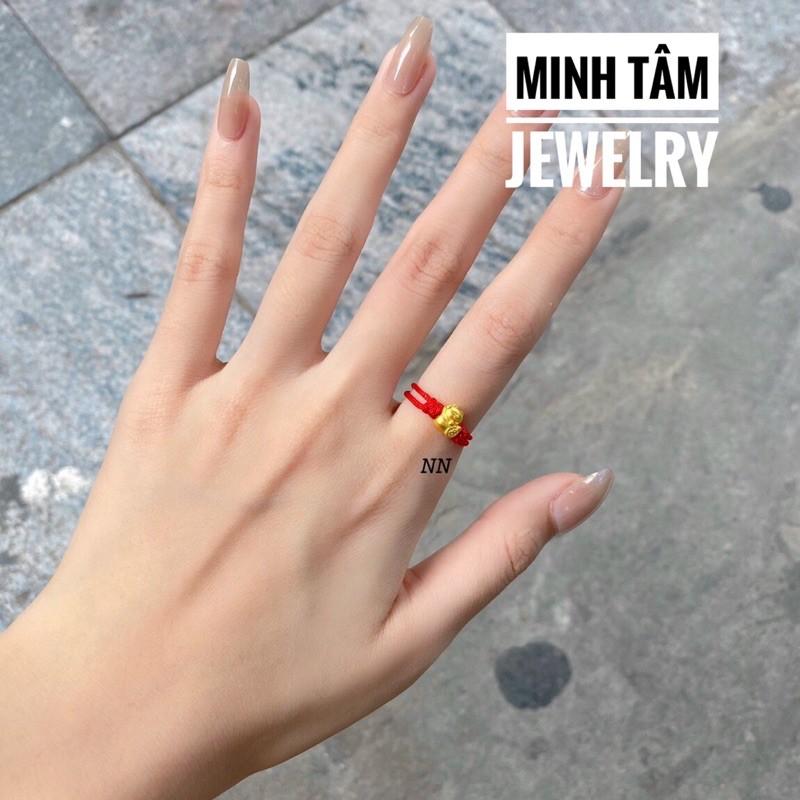 Charm mèo thần tài 24k,Mèo thần tài 24k mini-Minh Tâm Jewelry