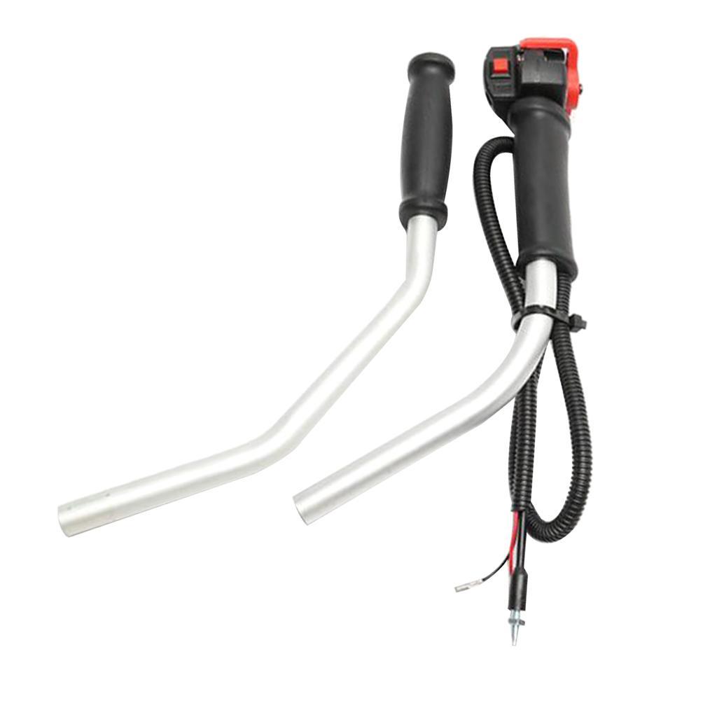2X Strimmer   Tube Handle Switch with Throttle   Cable hot
