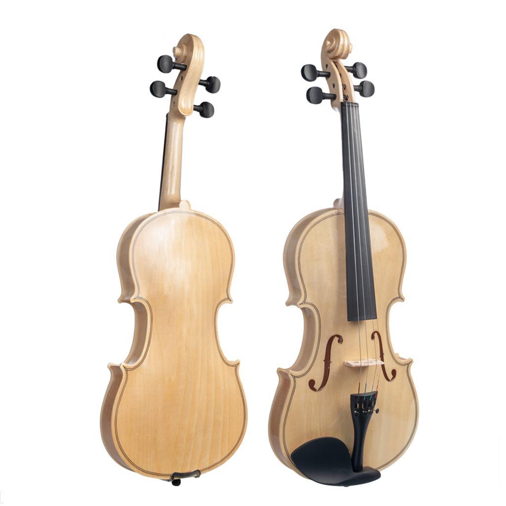 4/4 Full Size Acoustic Violin with Case Bow Rosin for Beginner