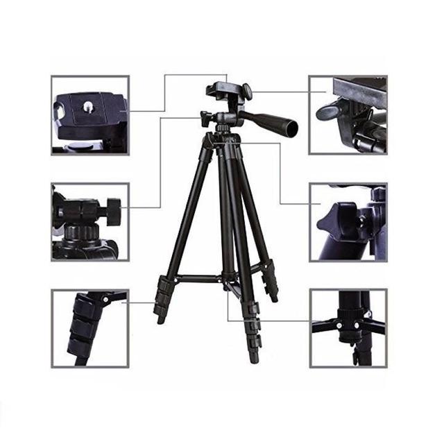 Gậy 3 Chân Chụp Ảnh Tripod 3120 Loại Tốt Chân Chắc Chắn