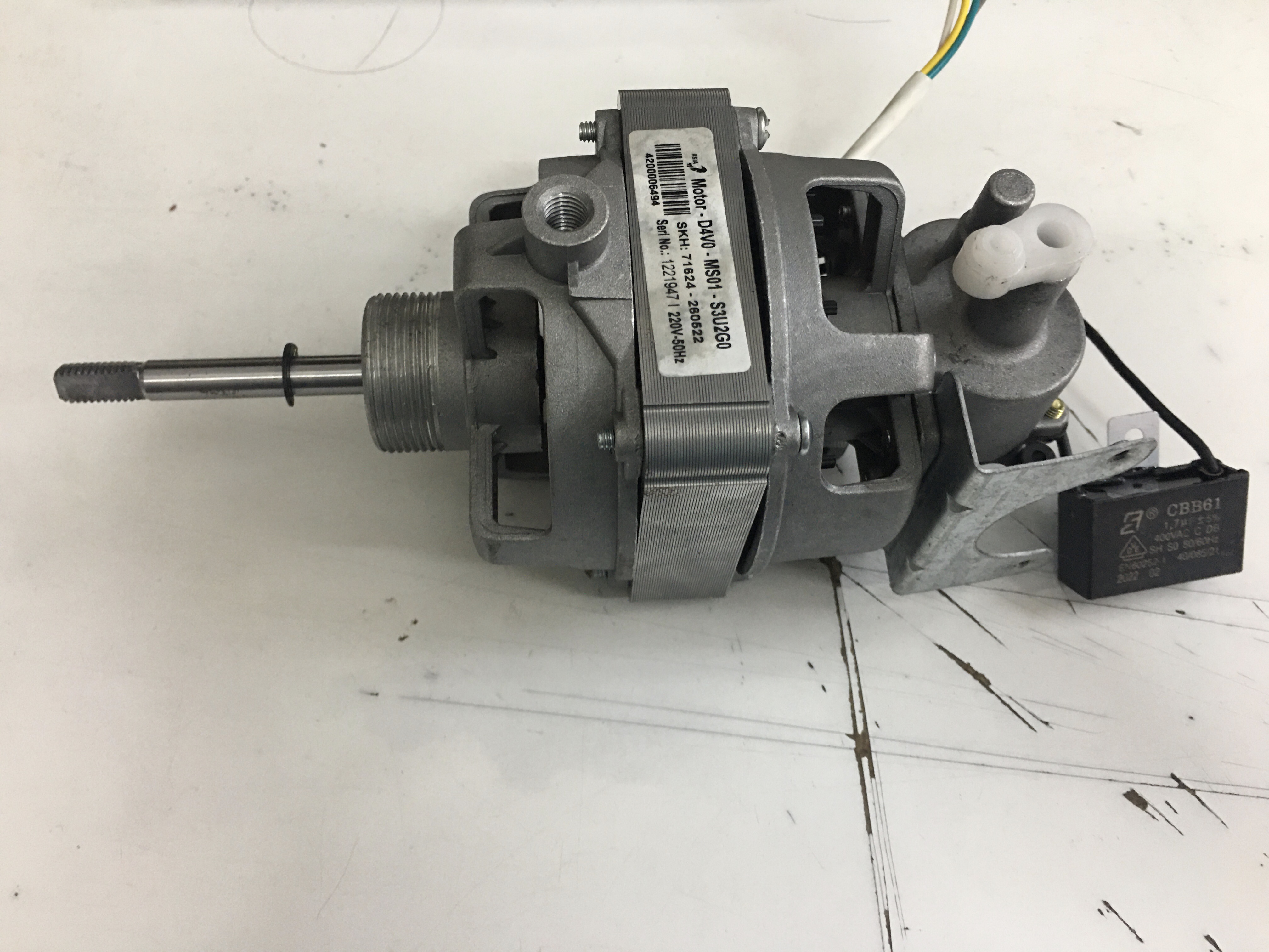 Motor quạt asia D4  chuyển hướng cơ