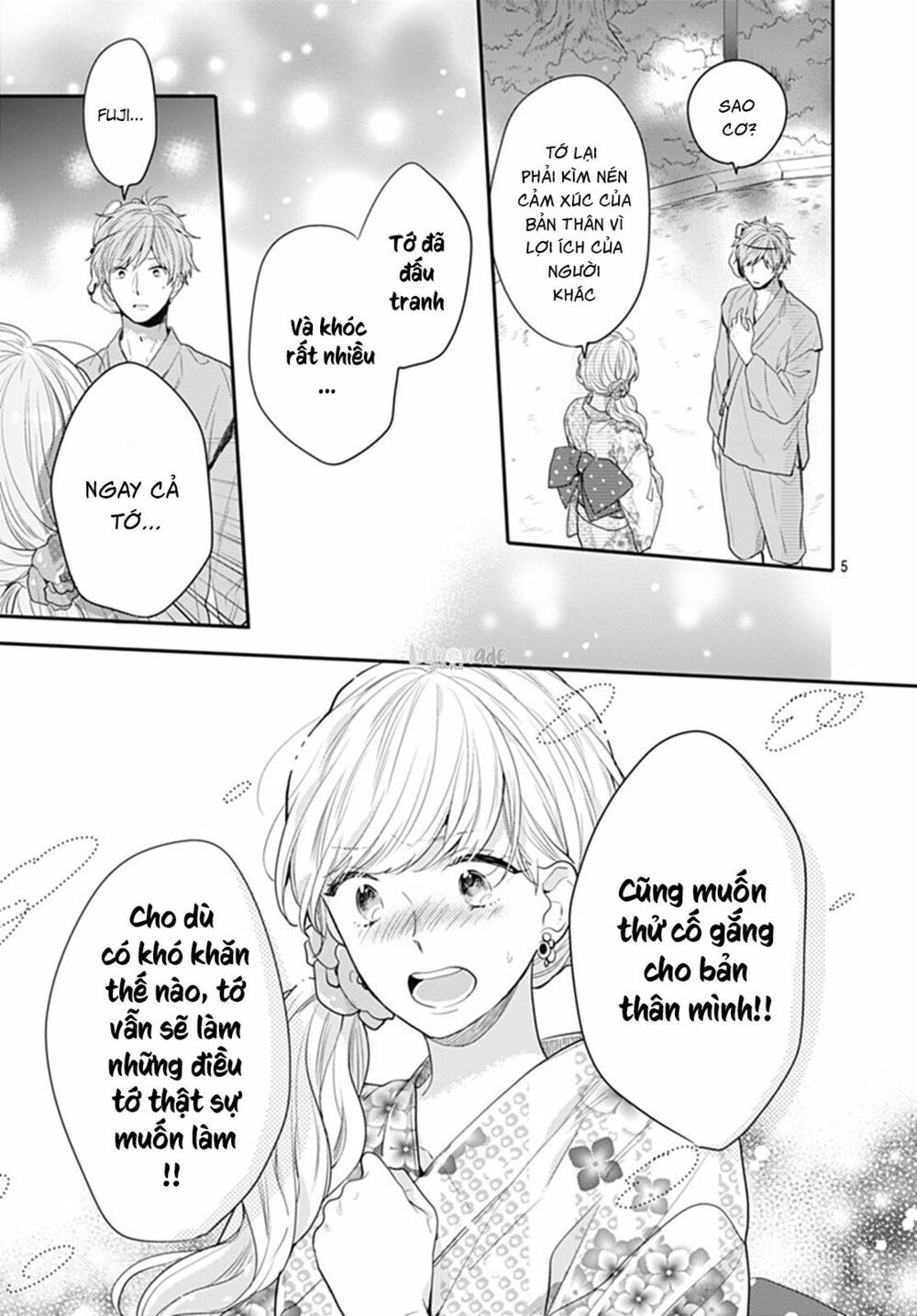 koi wo shiranai bokutachi wa chapter 7 5