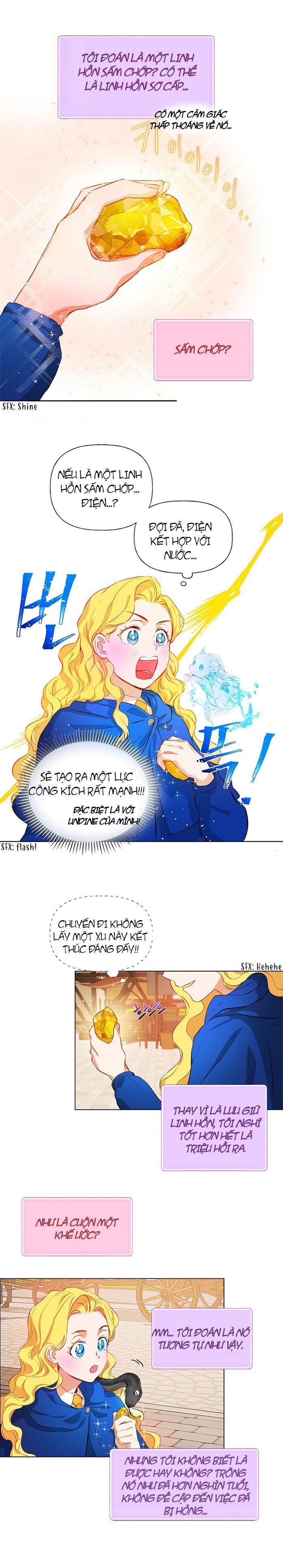 triệu hồi sư với mái tóc màu hoàng kim chapter 14 4