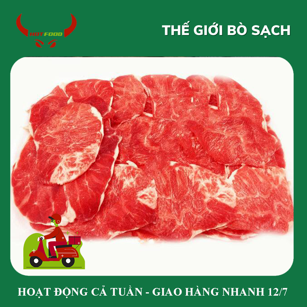 Bắp Rùa Bò Úc Thái Mỏng