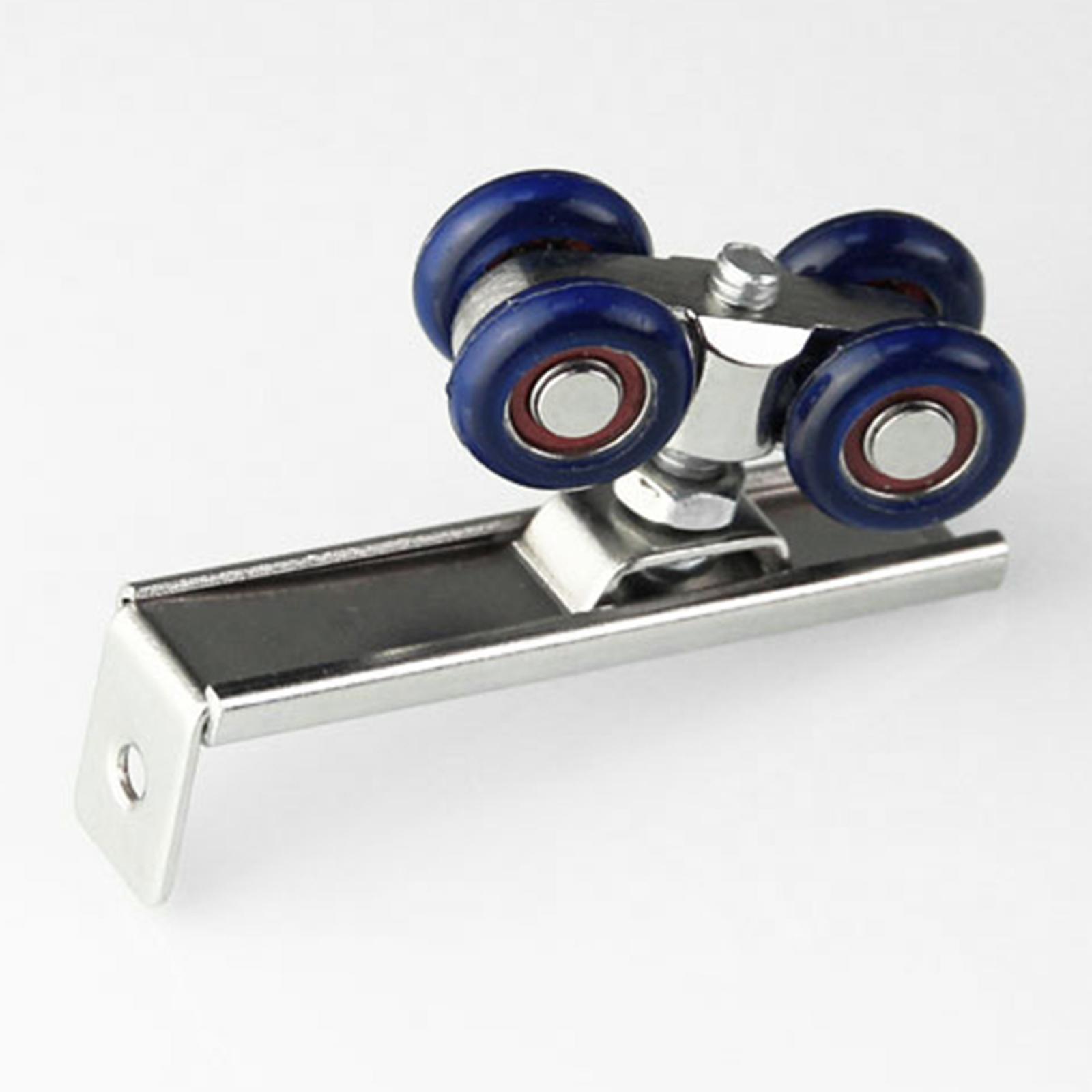 2 Pieces Sliding Door Roller Wood Hanging Wheel Easy Installation Roller Trolley Alloy Door Hardware Kitchen Door Pulley Sliding Doors Wheel