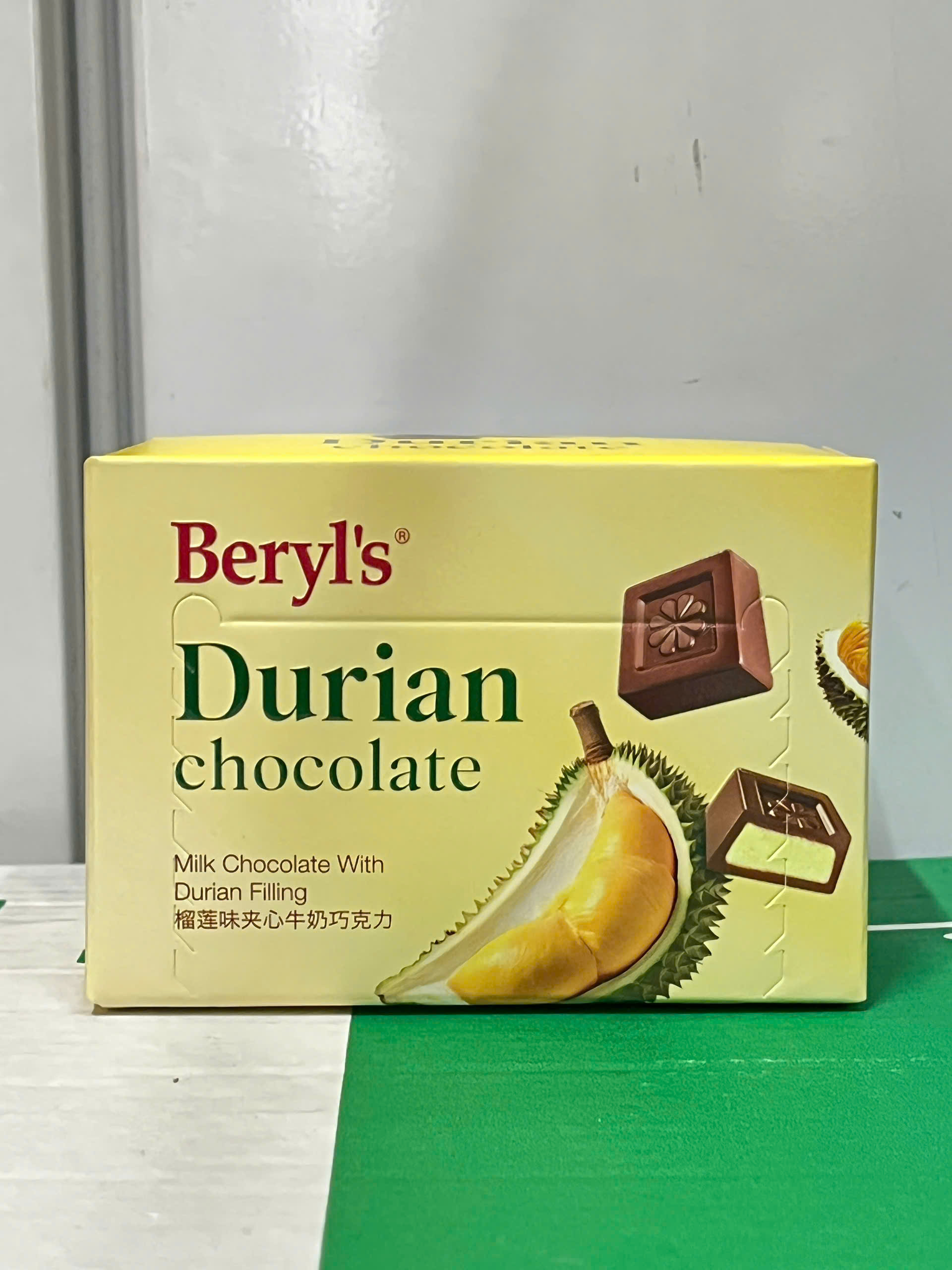 Socola sầu riêng Beryl's 60g -Beryl's Durian With Milk Chocolate