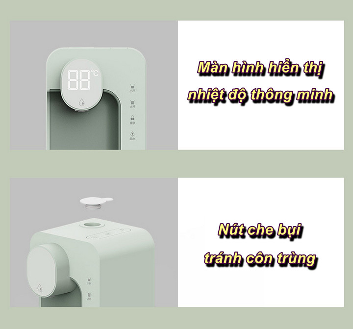 Máy làm nước nóng tức thì mini JMEY M2 Plus (có thể hút nước từ bình) - Home and Garden