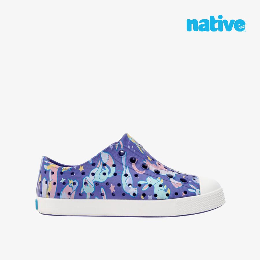 Giày Lười Trẻ Em Unisex NATIVE Jefferson Sugarlite Print Chil