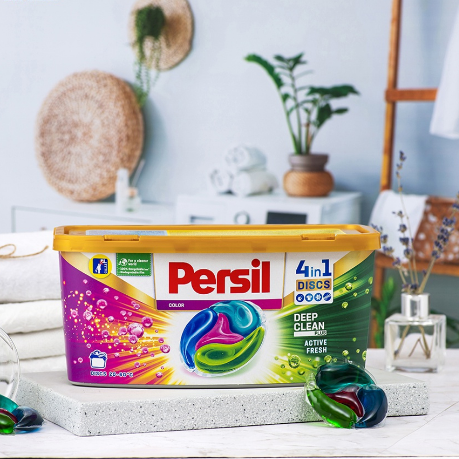 Viên Giặt Xả Cao Cấp thương hiệu Persil 4in1 discs Sạch Sâu - Hàng nội địa Đức