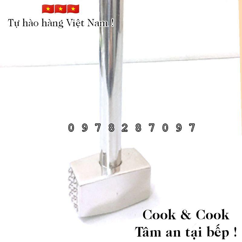 Búa đập thịt inox 304 cao cấp