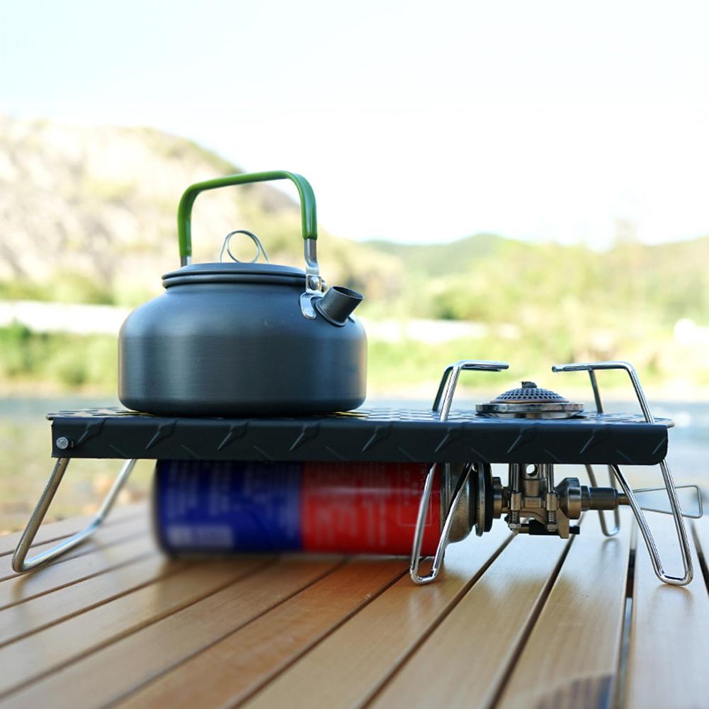 Bếp gas mini cách nhiệt ngoài trời hợp kim nhôm, dễ dàng tháo lắp và di chuyển