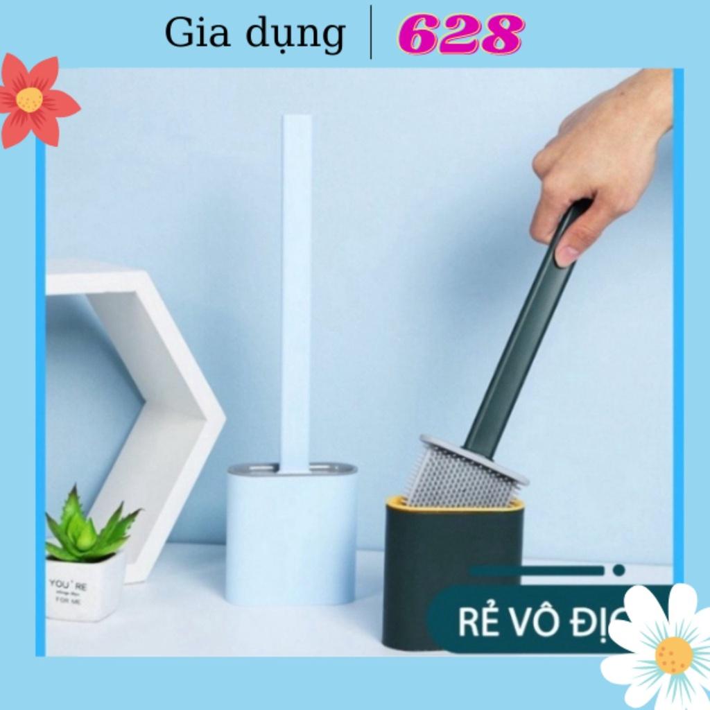 Cọ Vệ Sinh Toilet Bồn Cầu Bằng Silicon Tiện Lợi