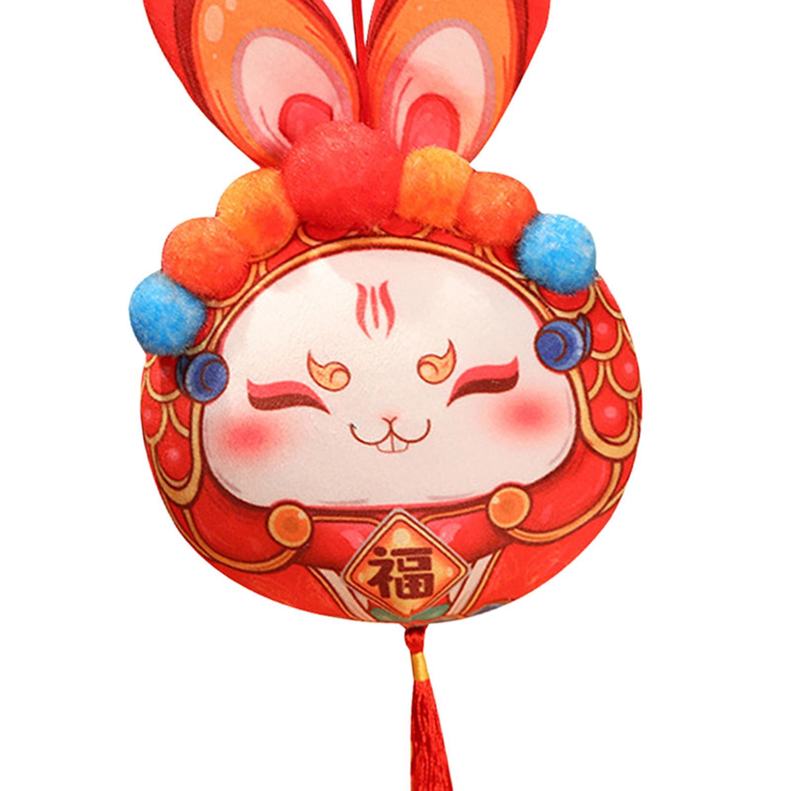 2023 Year Rabbit Year Doll Ornaments Chinese New Year for Home Decor
