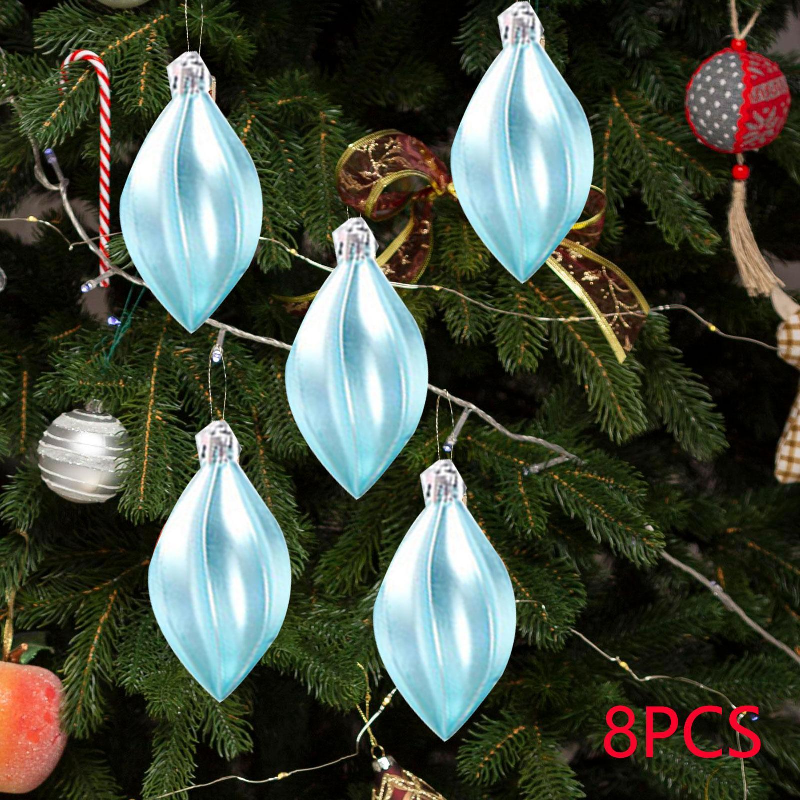 8Pcs Christmas Pendant Christmas Tree Decoration Christmas Tree Pendant Decorations for Photo Props Bedroom Fall Party Favors