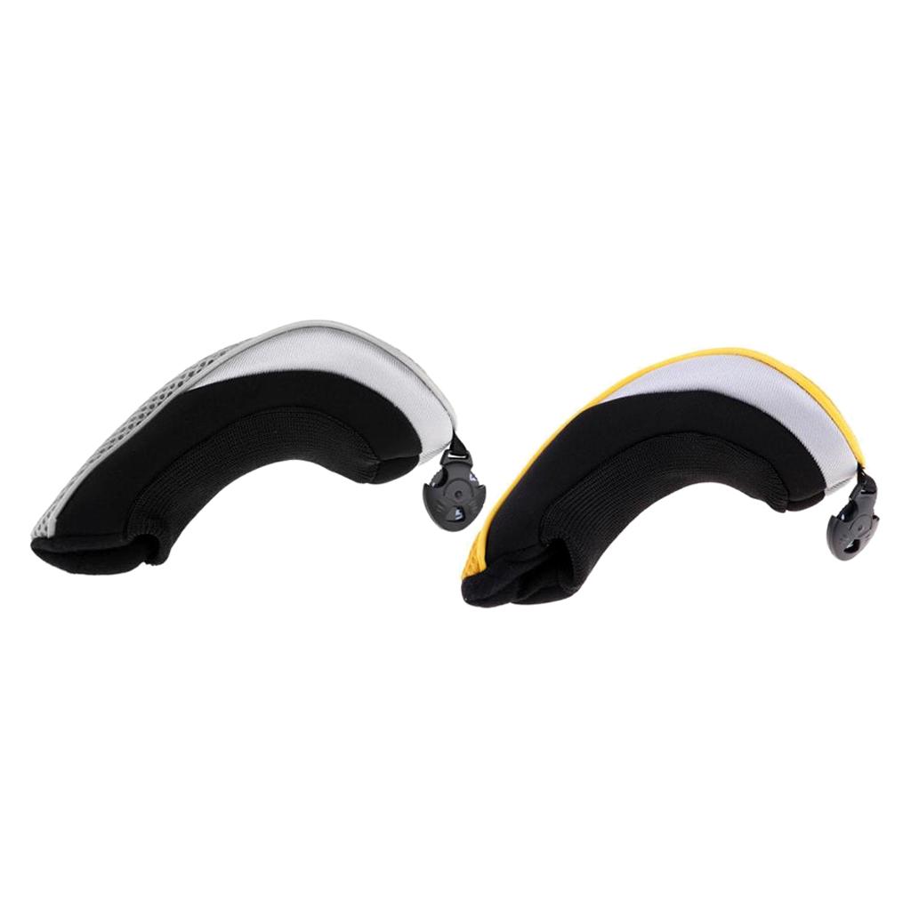 2Pack Portable Mesh Golf Hybrid UT Club Headcover Head Cover W/ No. Tag