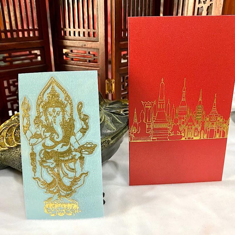 Miếng dán thần voi Ganesha vạn sự hanh thông