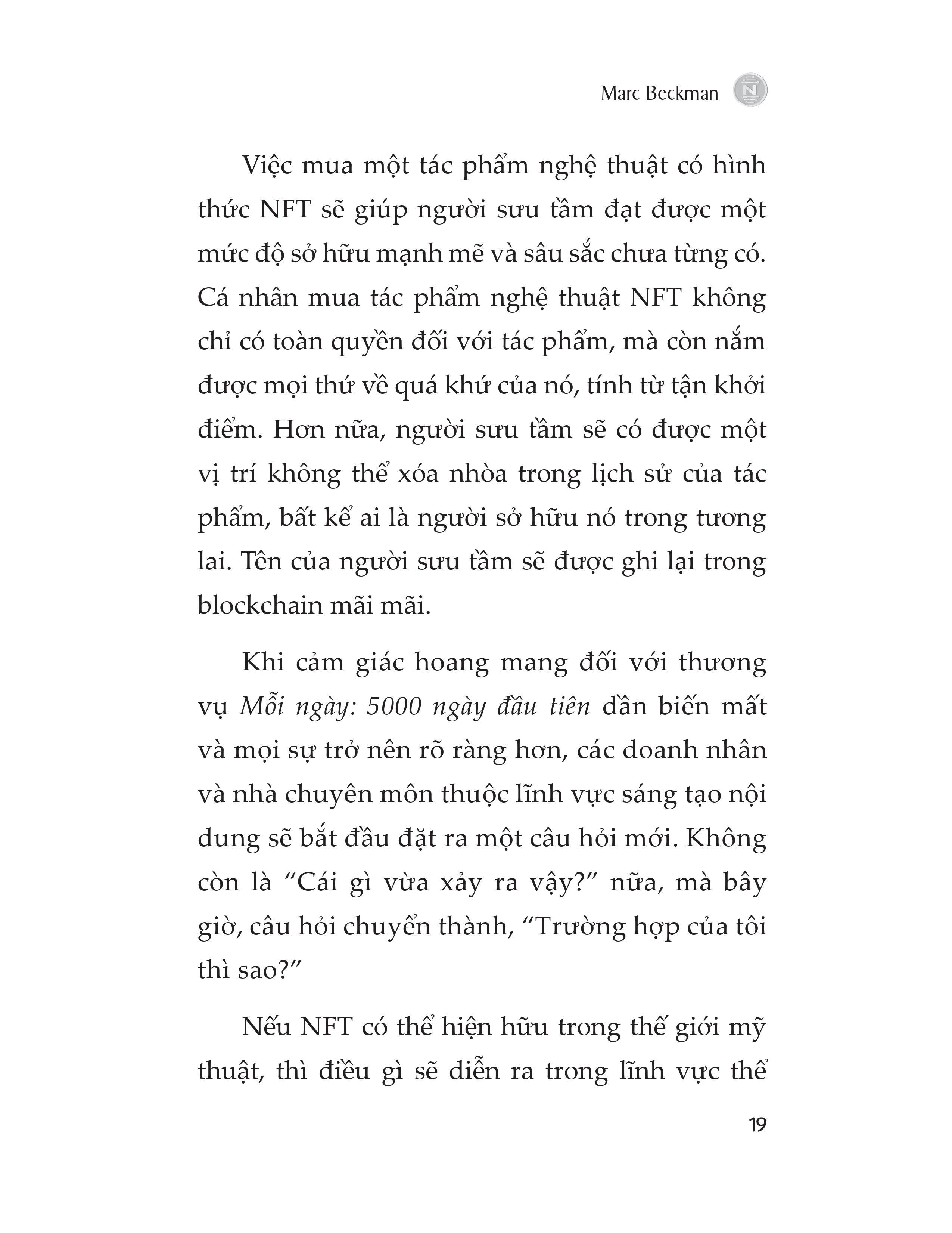 NFT - Cuộc Cách Mạng Công Nghệ Tiếp Nối Blockchain Và Kỷ Nguyên Tiền Điện Tử