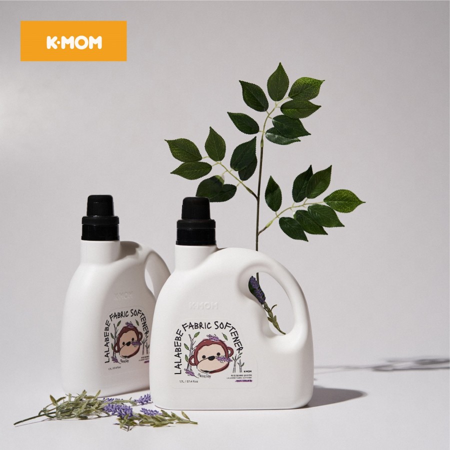 NƯỚC XẢ THUẦN CHAY LALABEBE K-MOM HÀN QUỐC HƯƠNG BẠCH DƯƠNG CHAI 1700ML