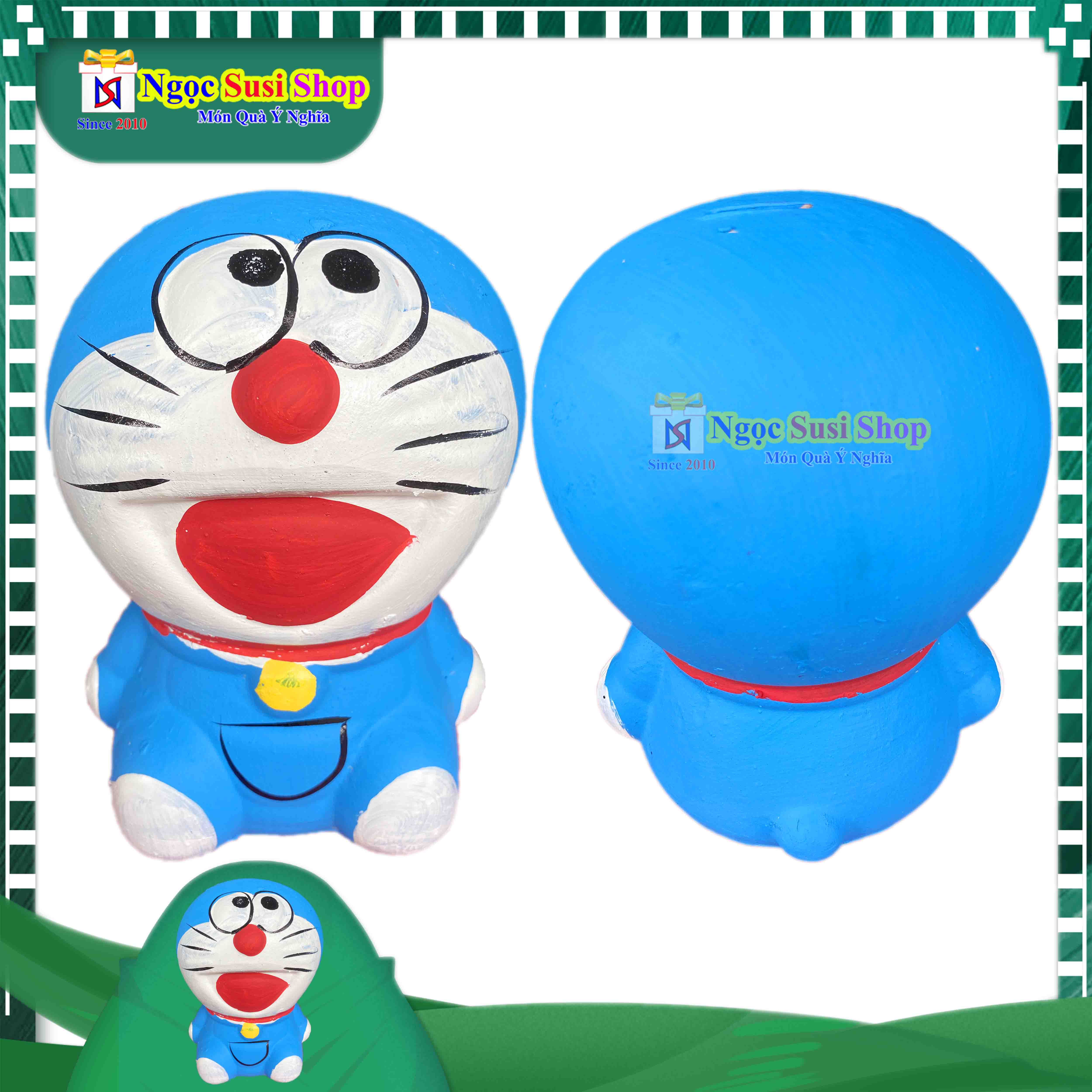 HEO ĐẤT DORAEMON DOREMON ĐÔRÊMON CHO BÉ ĐỂ DÀNH