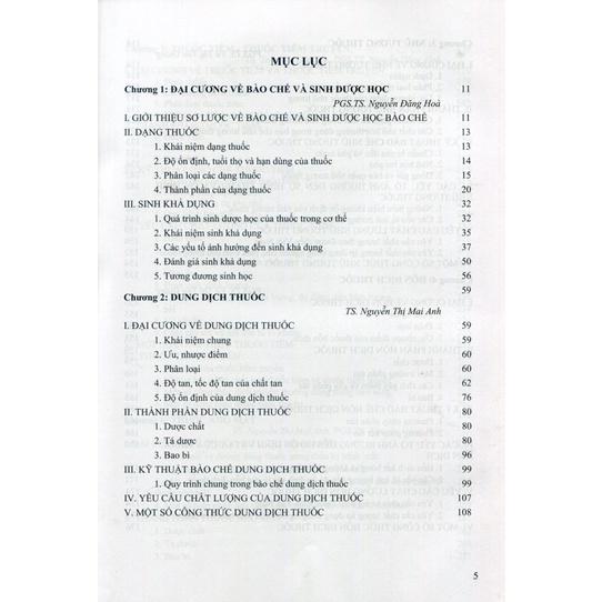 Sách - Bào chế và sinh dược học tập 1 2022