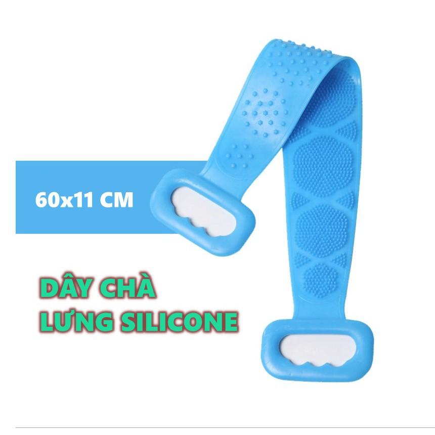 Dây Chà Lưng 2 Mặt Silicone Tiện Lợi