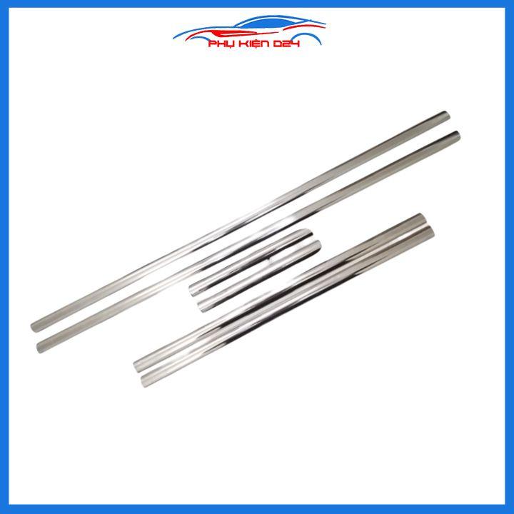 Bộ nẹp viền chân kính inox Getz Loại 6 Chi Tiết